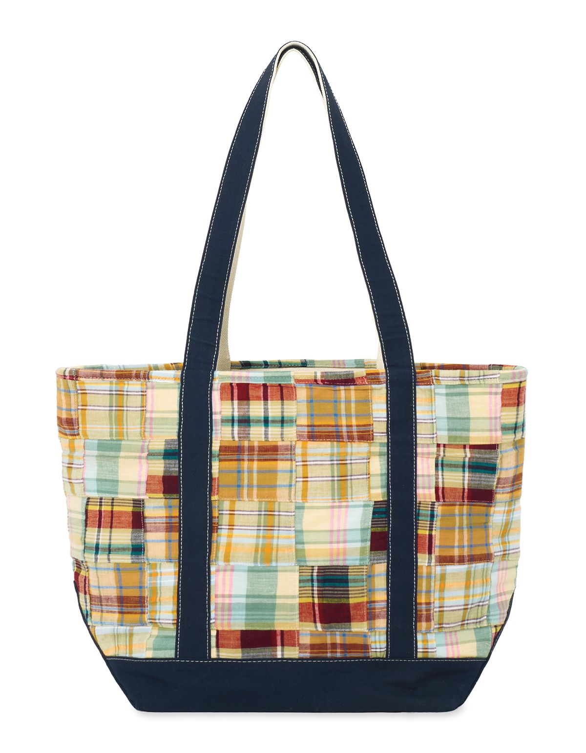 로어즈(LORES) Patchwork Tote Bag - Yellow