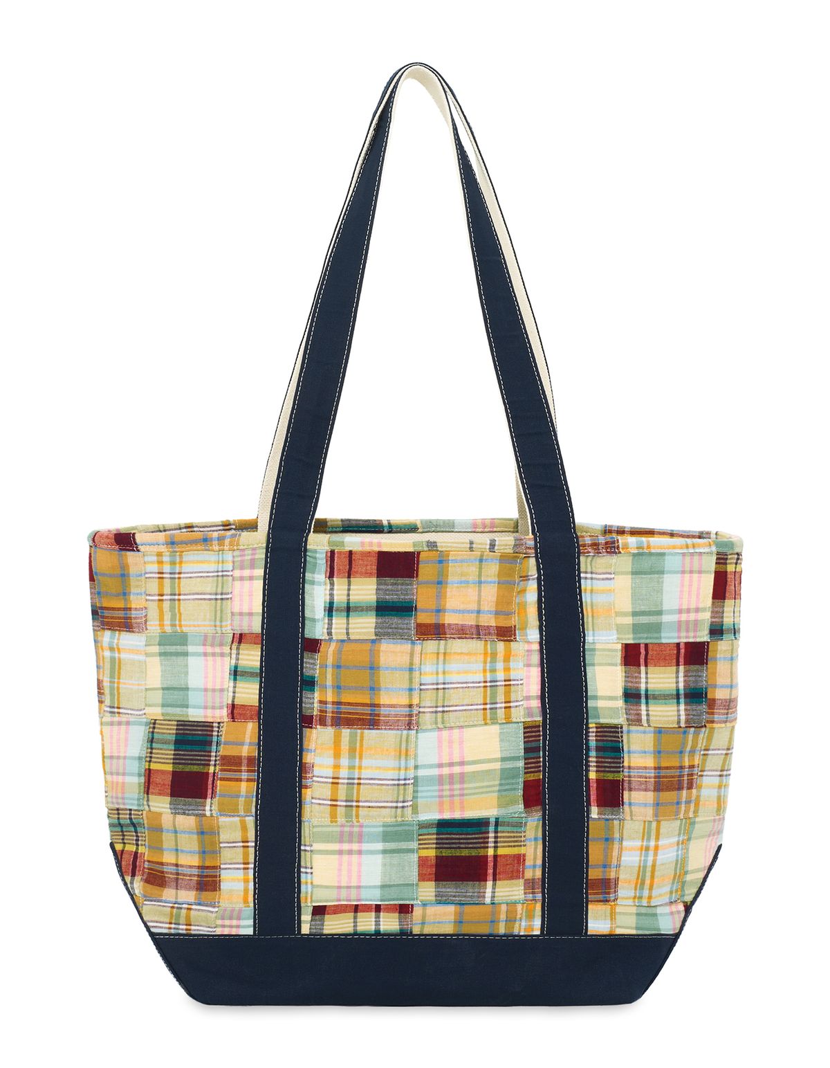 로어즈(LORES) Patchwork Tote Bag - Yellow