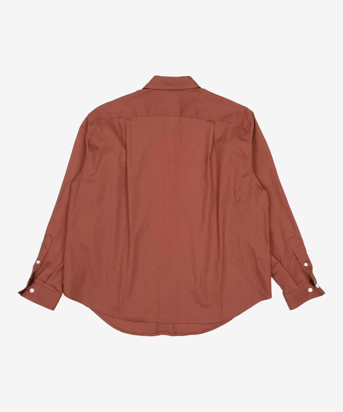 엠엠엘지(MMLG) [Mmlg] VOLUME SHIRT (BROWN) S