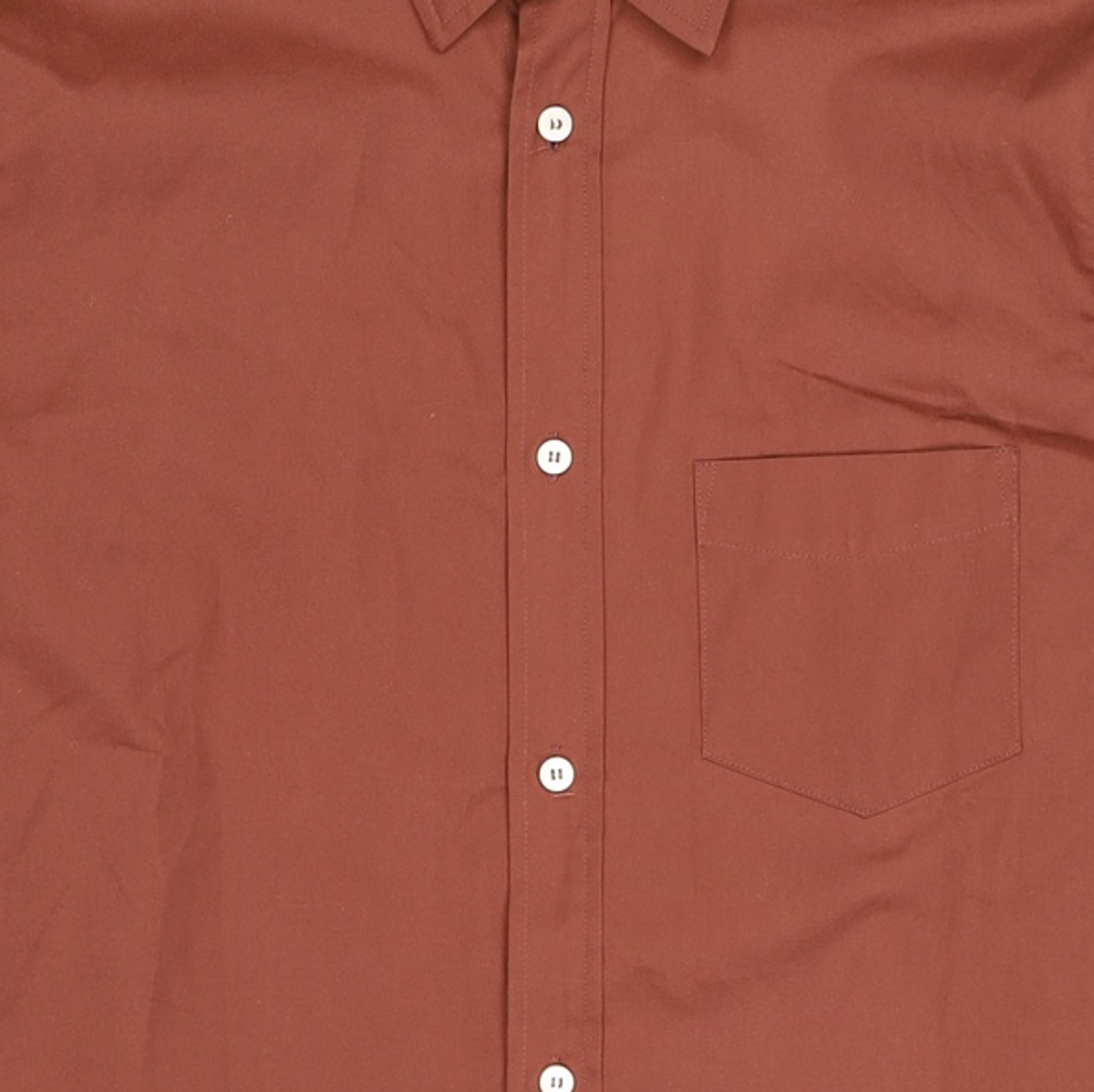 엠엠엘지(MMLG) [Mmlg] VOLUME SHIRT (BROWN) S