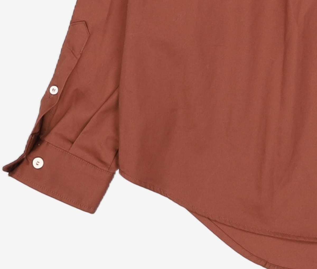 엠엠엘지(MMLG) [Mmlg] VOLUME SHIRT (BROWN) S