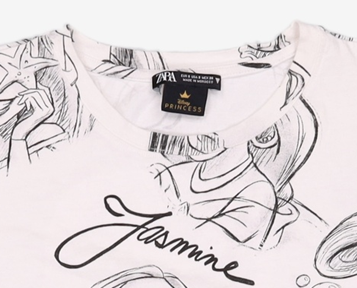자라 x 디즈니(ZARA x Disney) 반소매 티셔츠 S