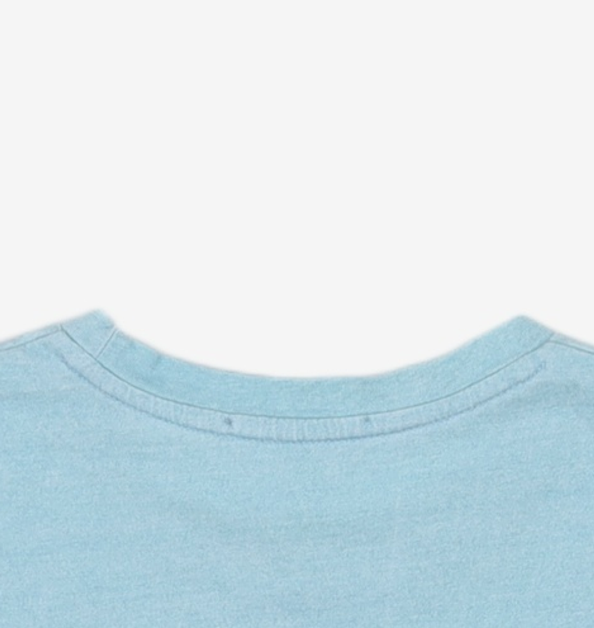 르(LE) pigment cotton t-shirt (sky blue) FREE