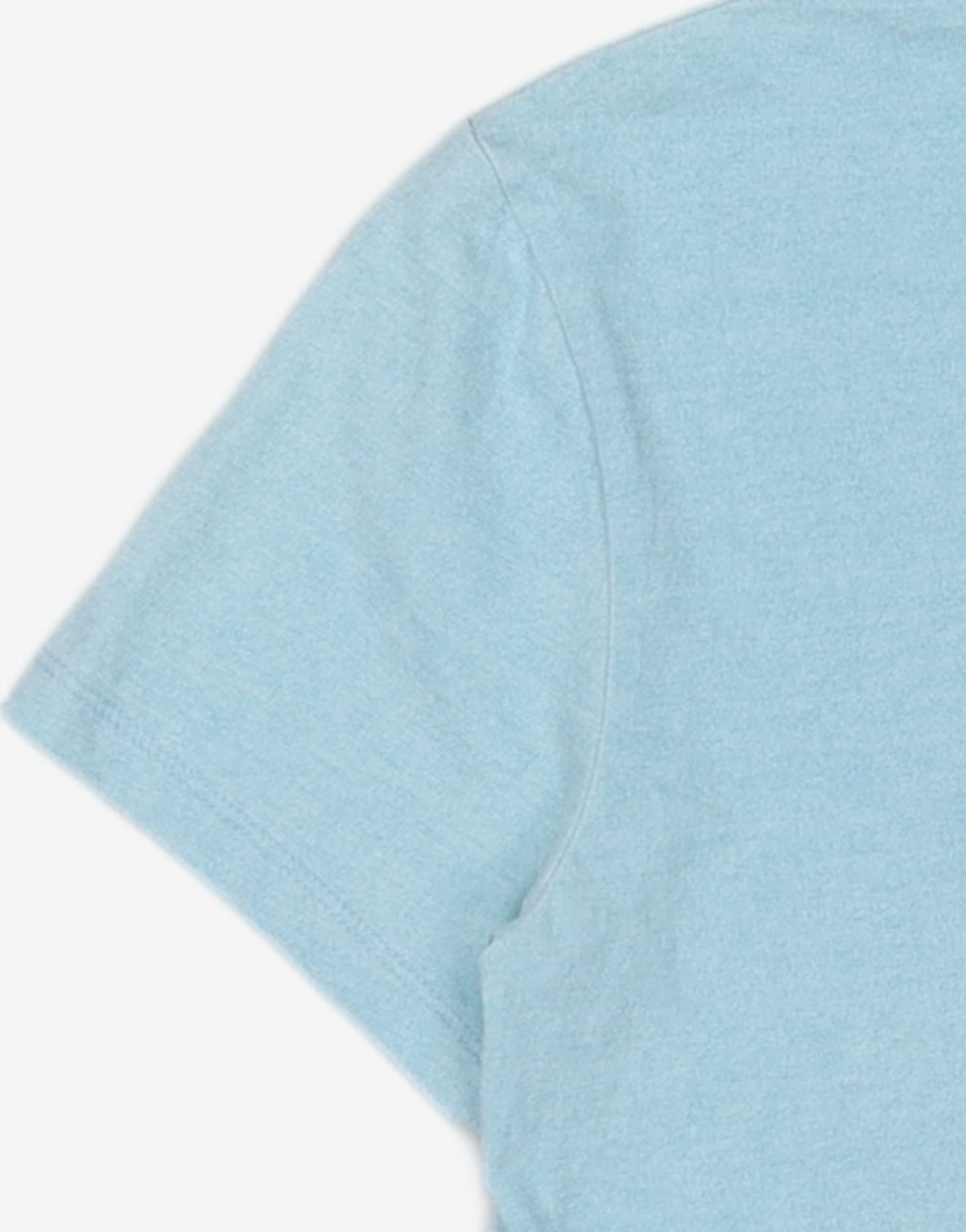 르(LE) pigment cotton t-shirt (sky blue) FREE