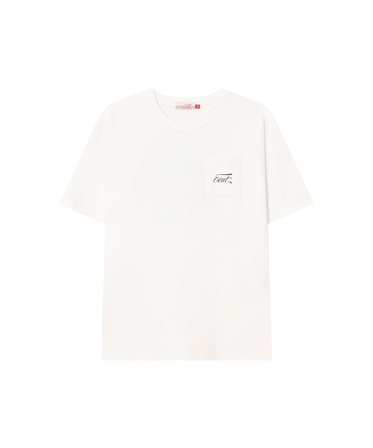 이우트(EEUT) LP POCKET T-SHIRT / WHITE
