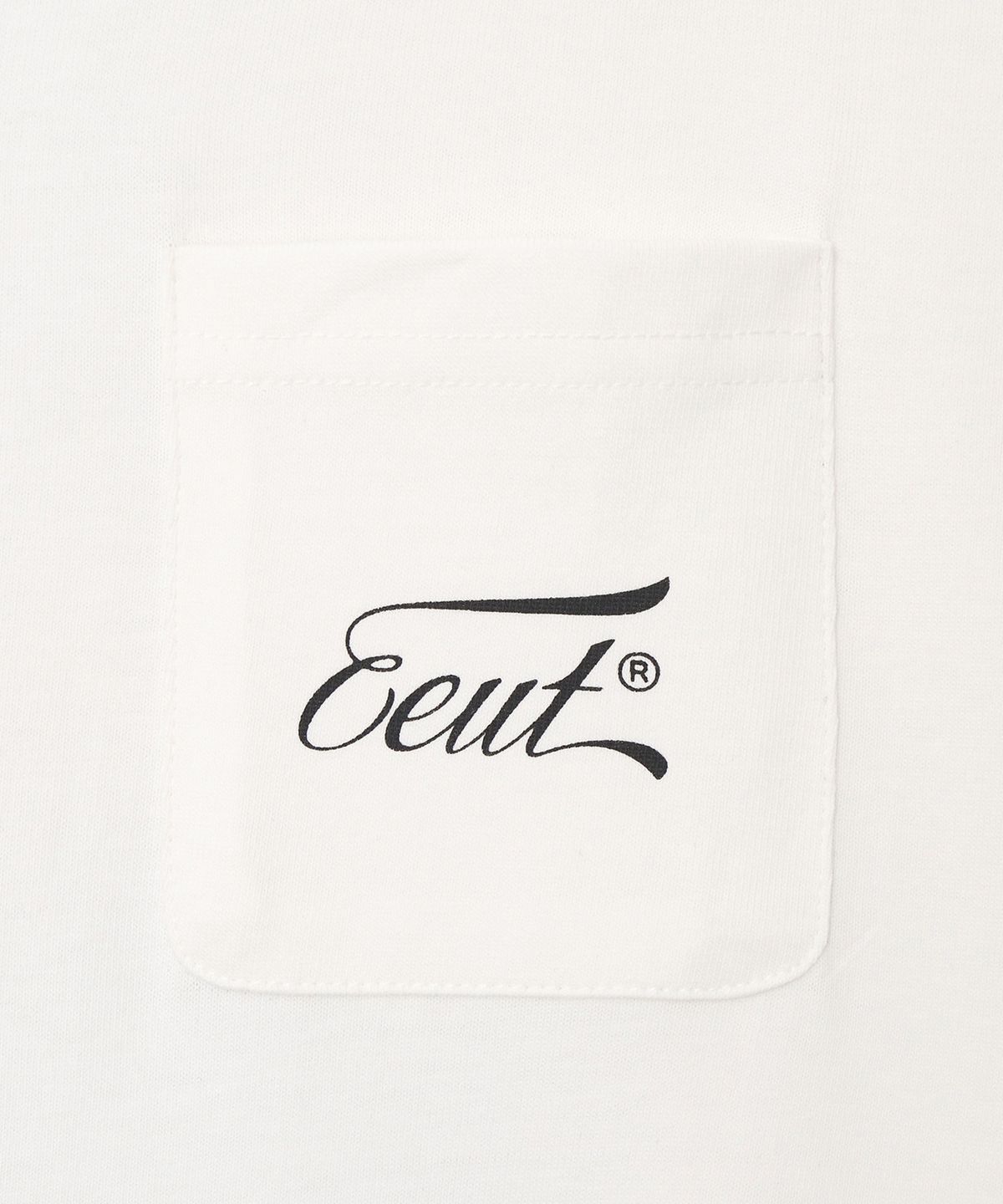 이우트(EEUT) LP POCKET T-SHIRT / WHITE
