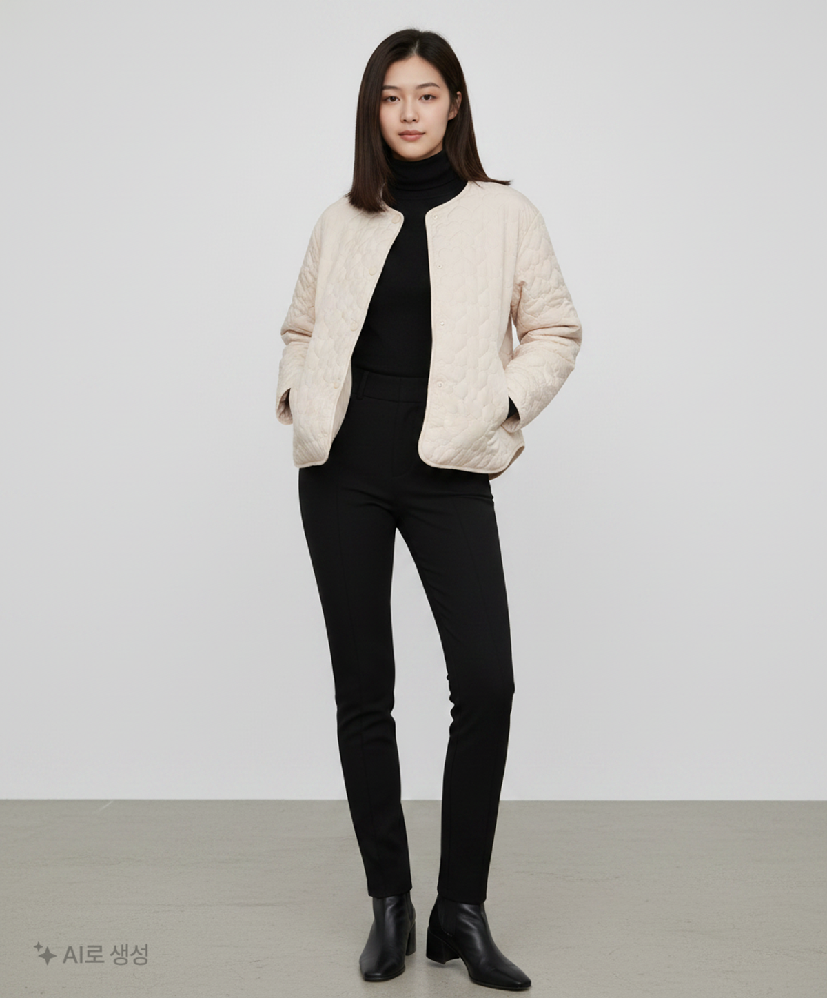 자라(ZARA) 숏 패딩/숏 헤비 아우터 L
