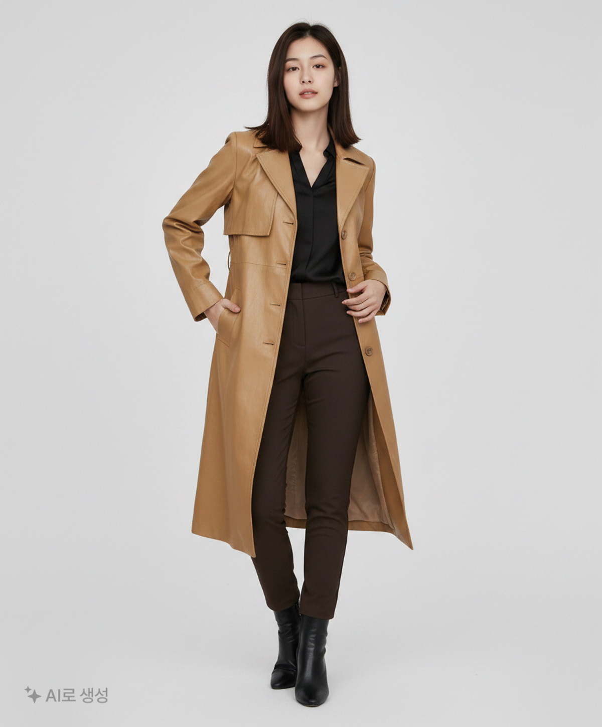 지고트(JIGOTT) 봄 가을 코트 85