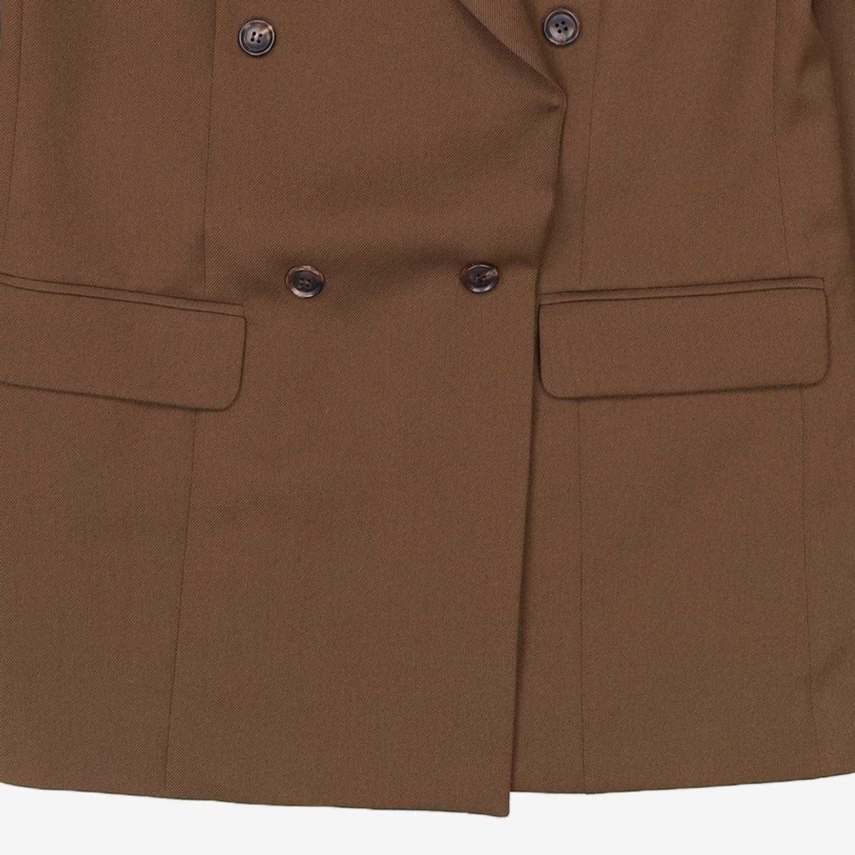 로우클래식(LOW CLASSIC) 21FW CLASSIC DOUBLE BLAZER - KHAKI M