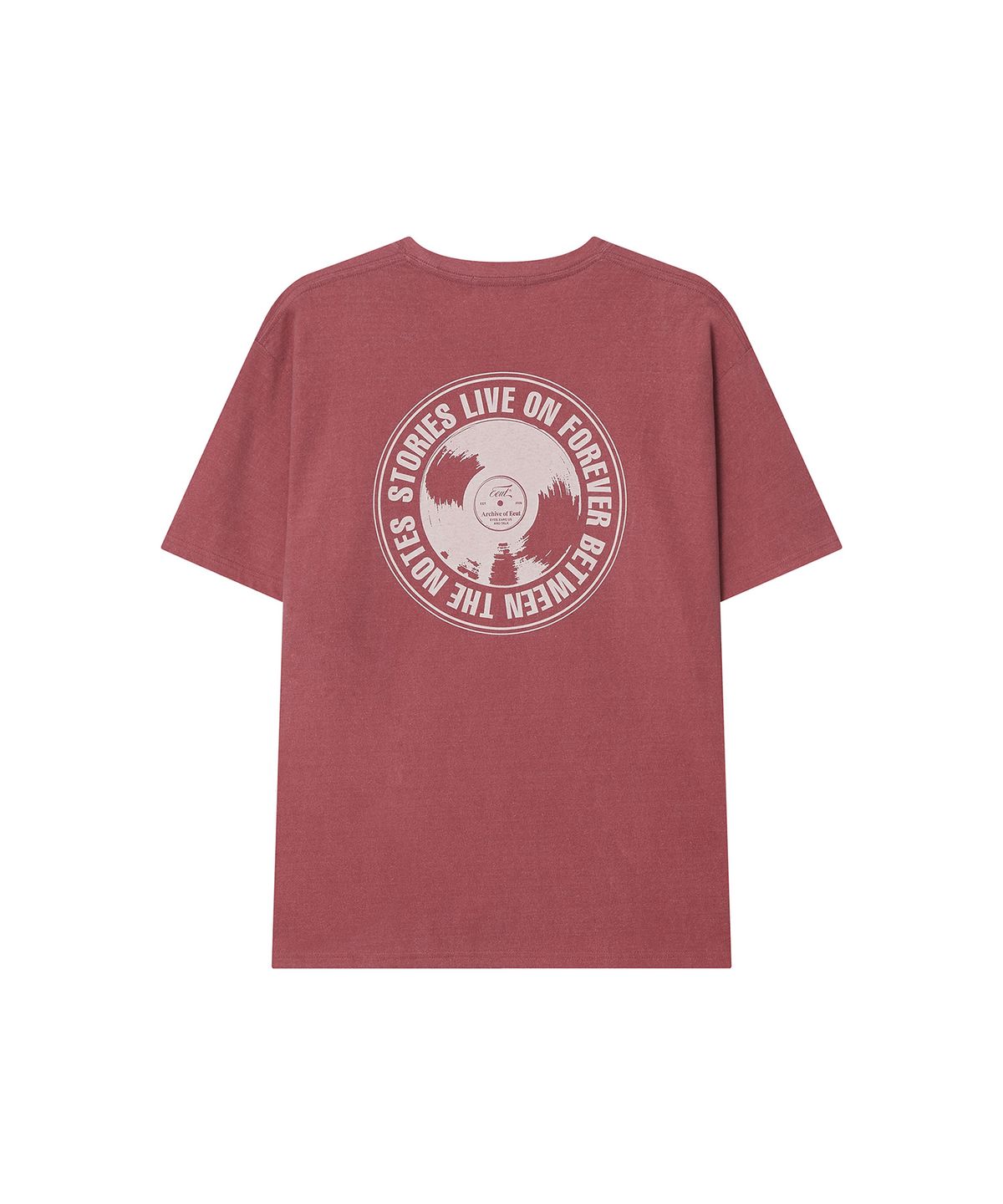 이우트(EEUT) LP POCKET T-SHIRT / RED