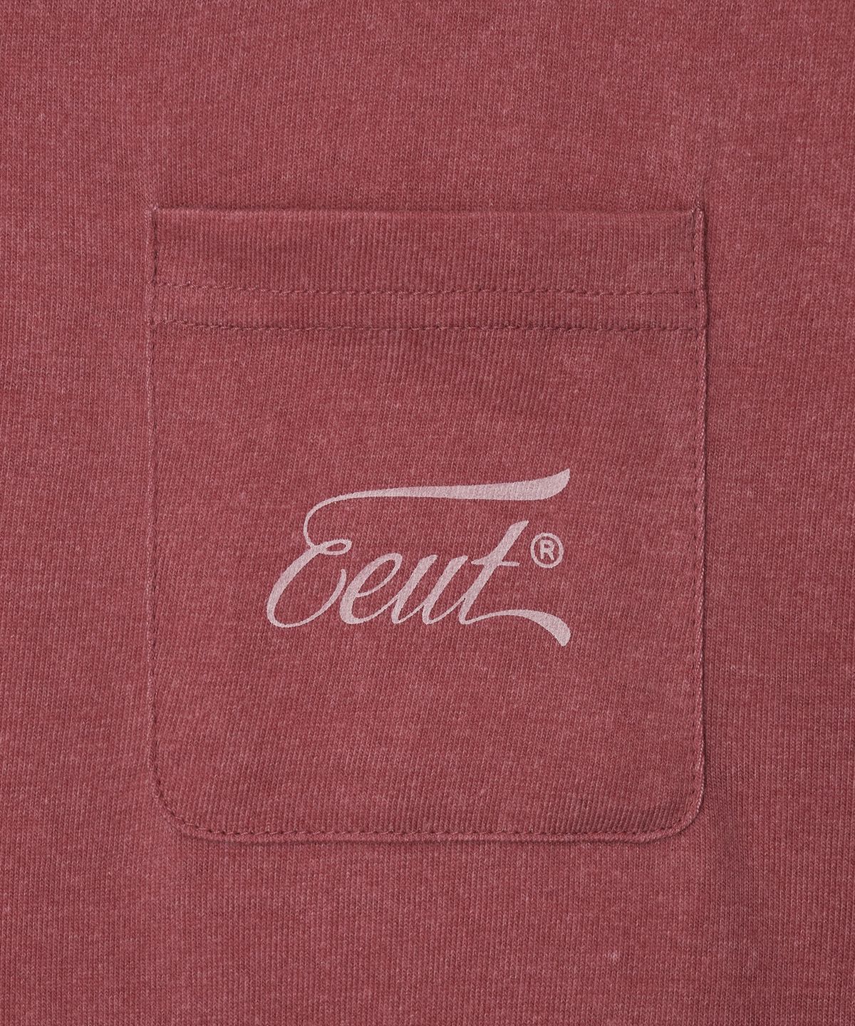 이우트(EEUT) LP POCKET T-SHIRT / RED