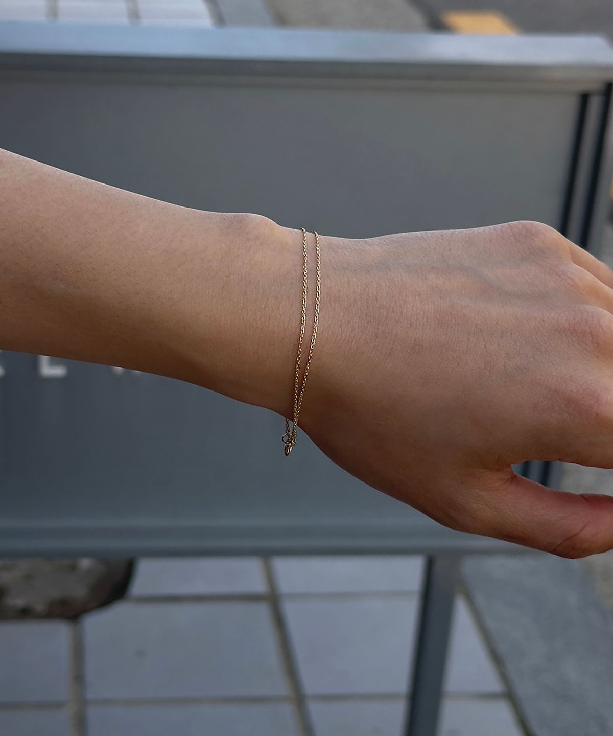 파예(FAYE) 14k Double bracelet