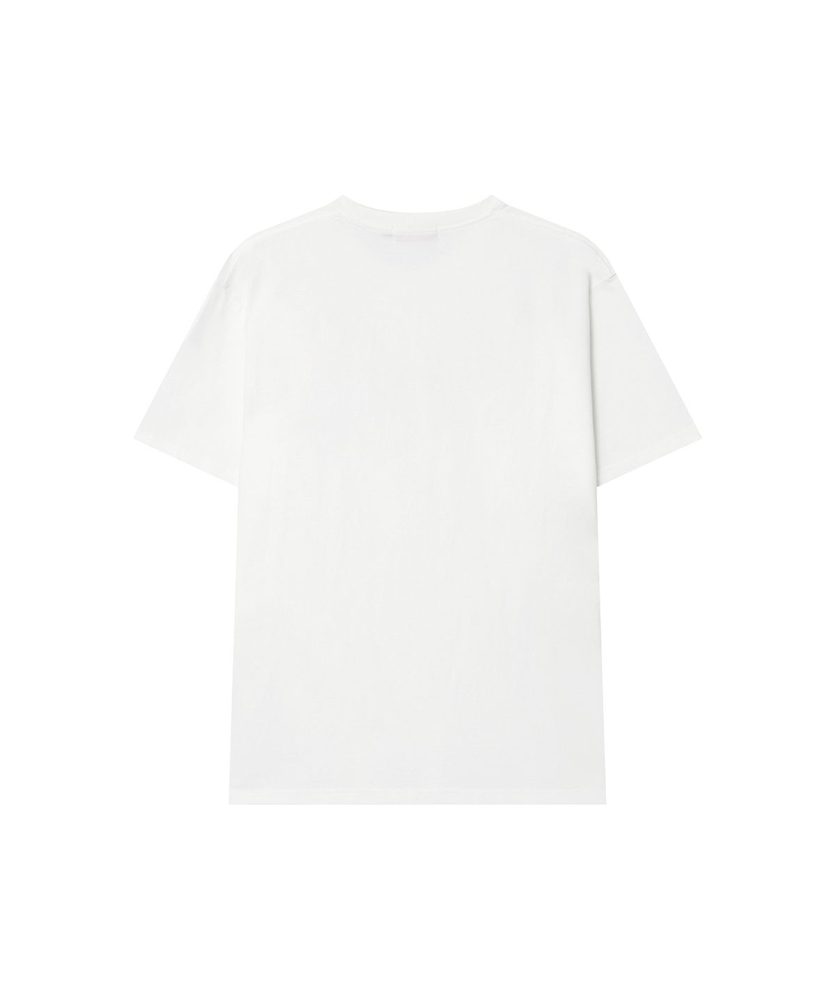이우트(EEUT) EEUT HOORAY EMBROIDERED T-SHIRT  / WHITE