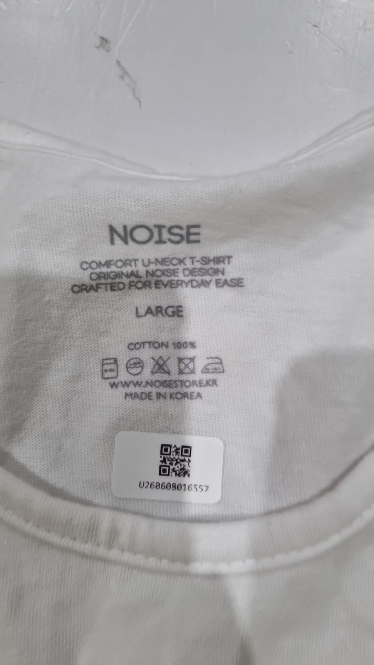 노이즈(NOISE) 반소매 티셔츠 L