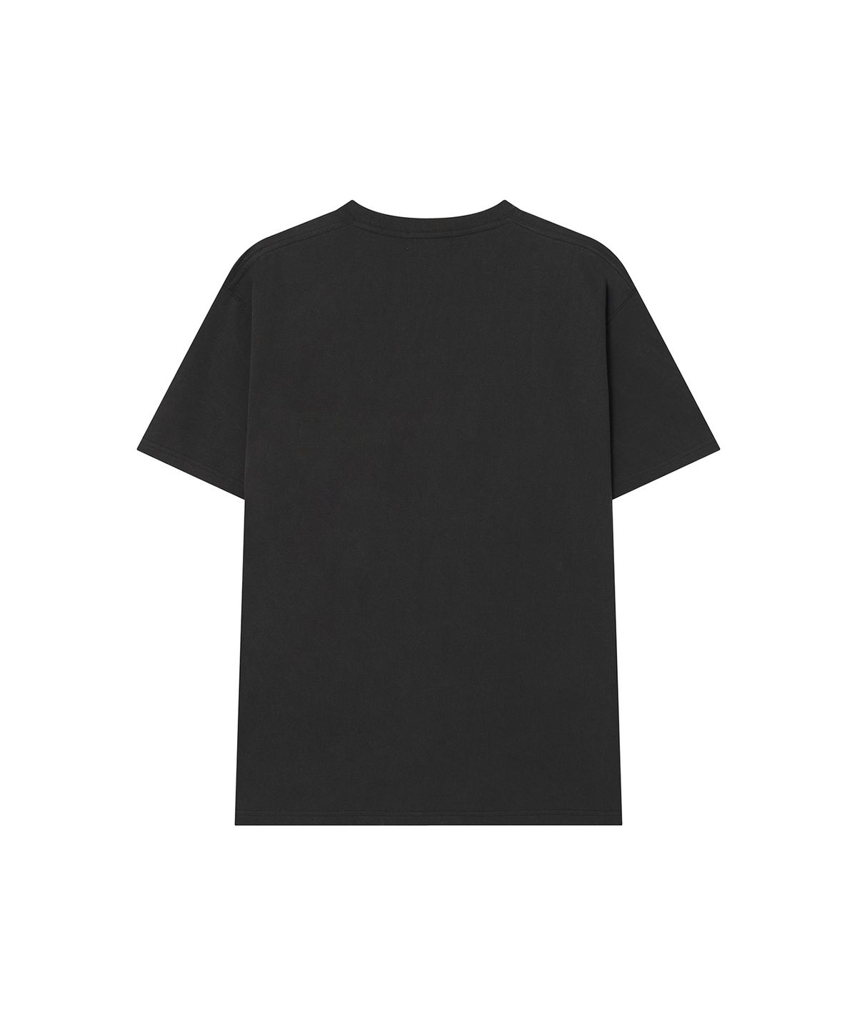 이우트(EEUT) EEUT HOORAY EMBROIDERED T-SHIRT / CHARCOAL