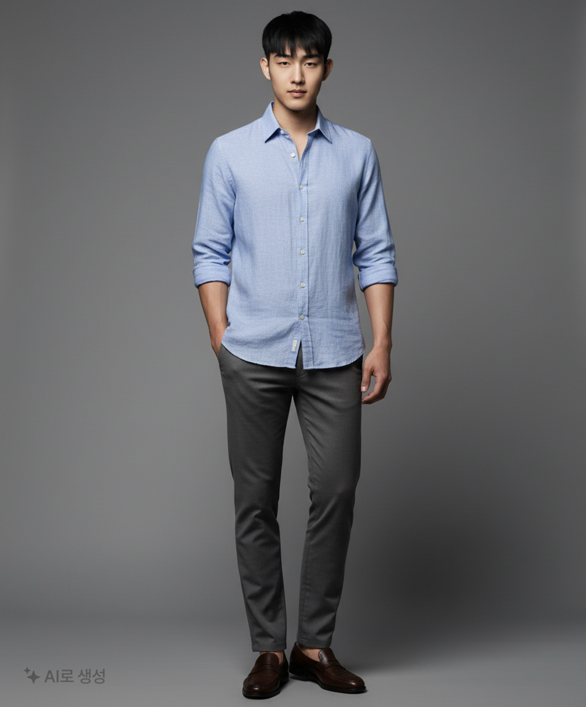 랜즈엔드(LANDS' END) 캐주얼 셔츠 S