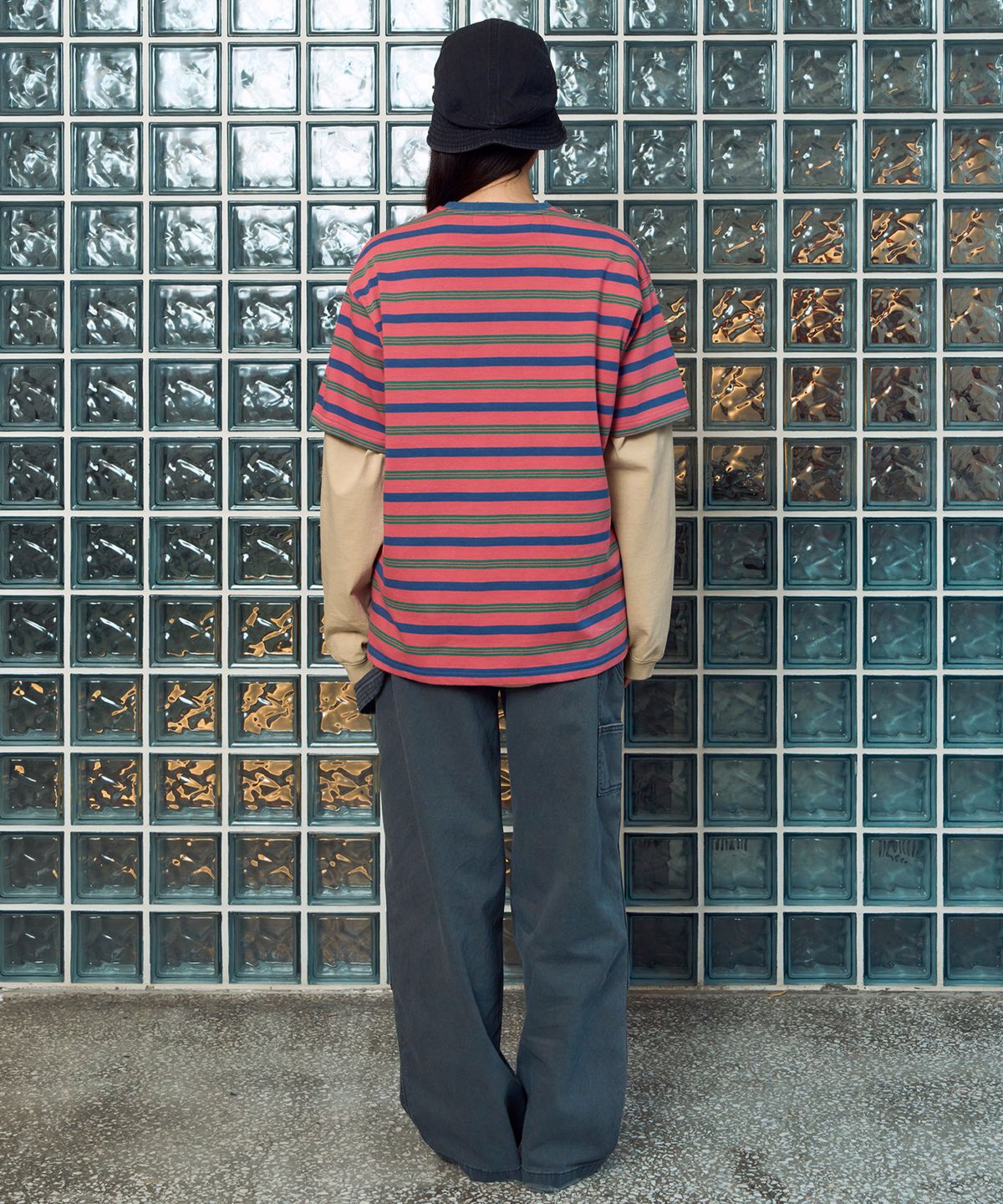 이우트(EEUT) PBG STRIPE T-SHIRT / STRIPE