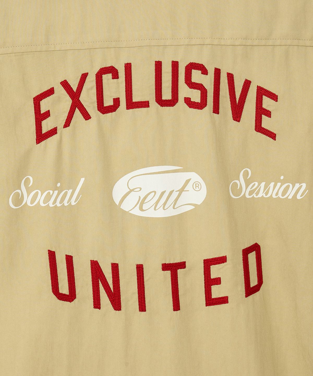 이우트(EEUT) SOCIAL SESSION CAMP SHIRT / MUSTARD
