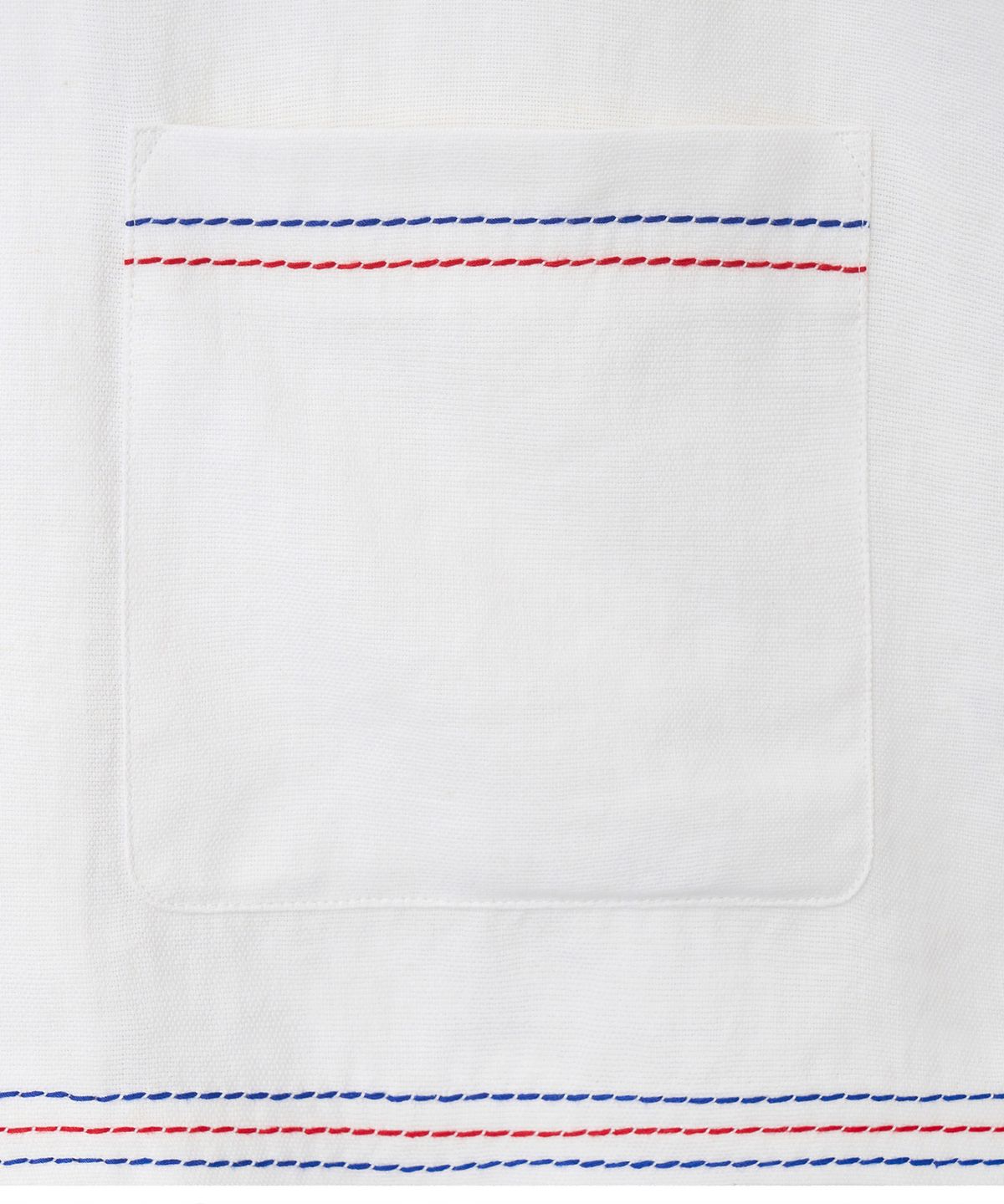 이우트(EEUT) STITCH LINEN CAMP SHIRT / WHITE