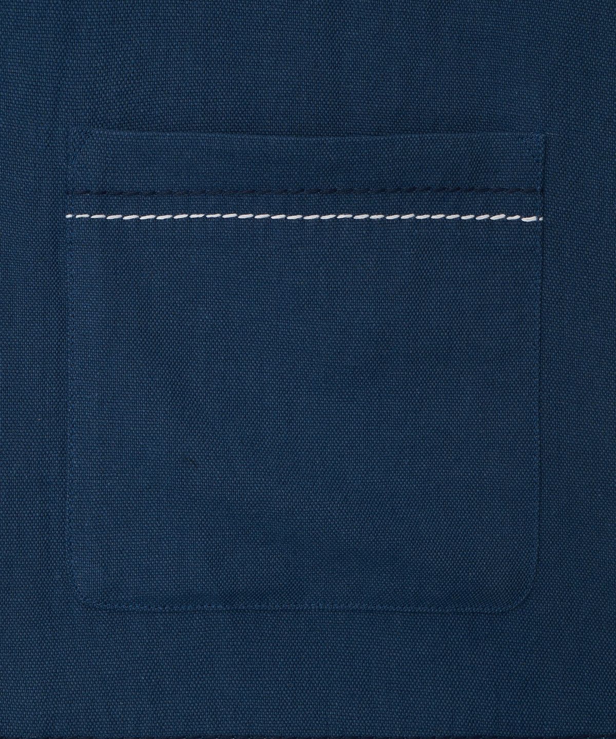 이우트(EEUT) STITCH LINEN CAMP SHIRT / BLUE