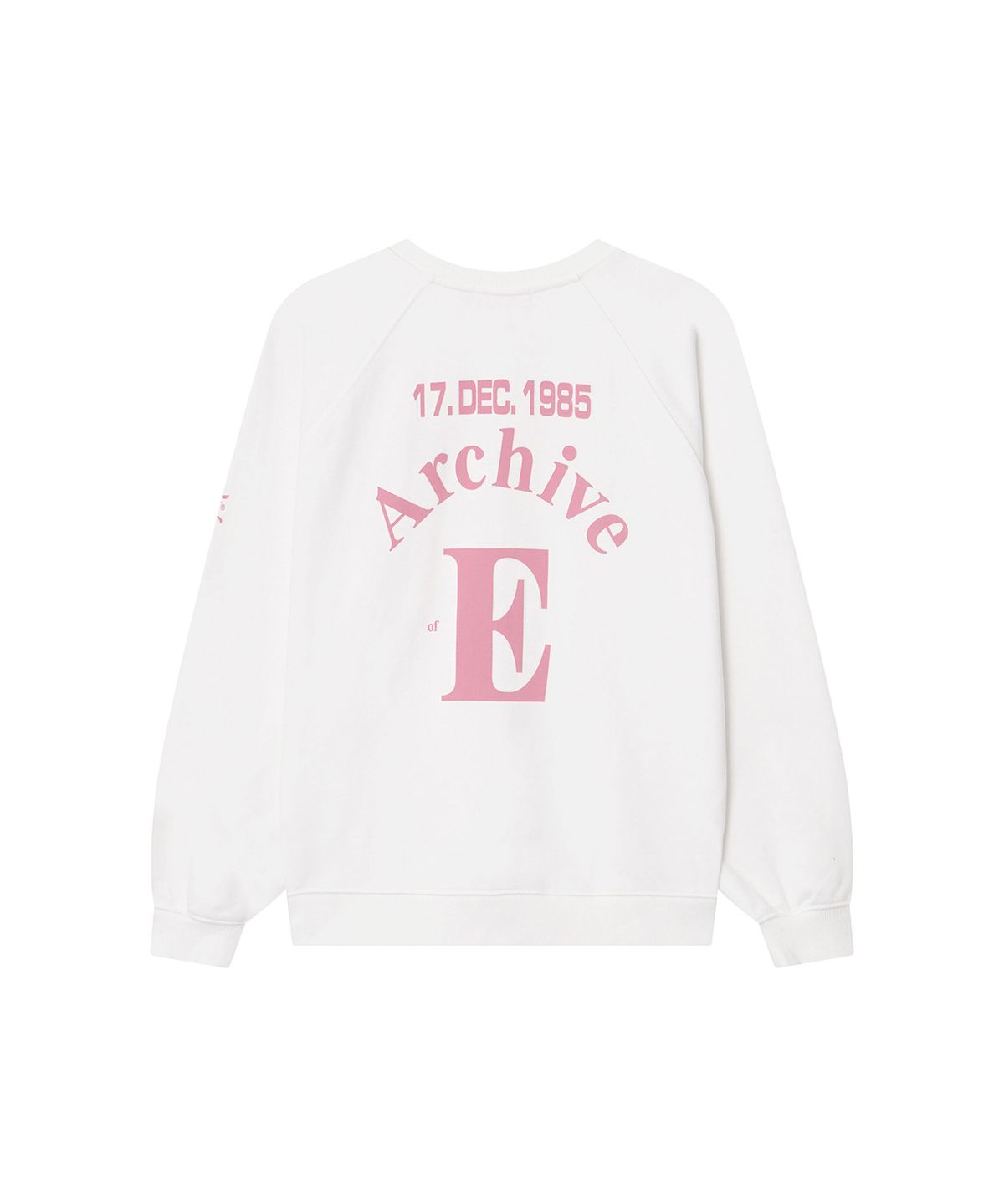 이우트(EEUT) EEUTS JAM SWEATSHIRT / WHITE