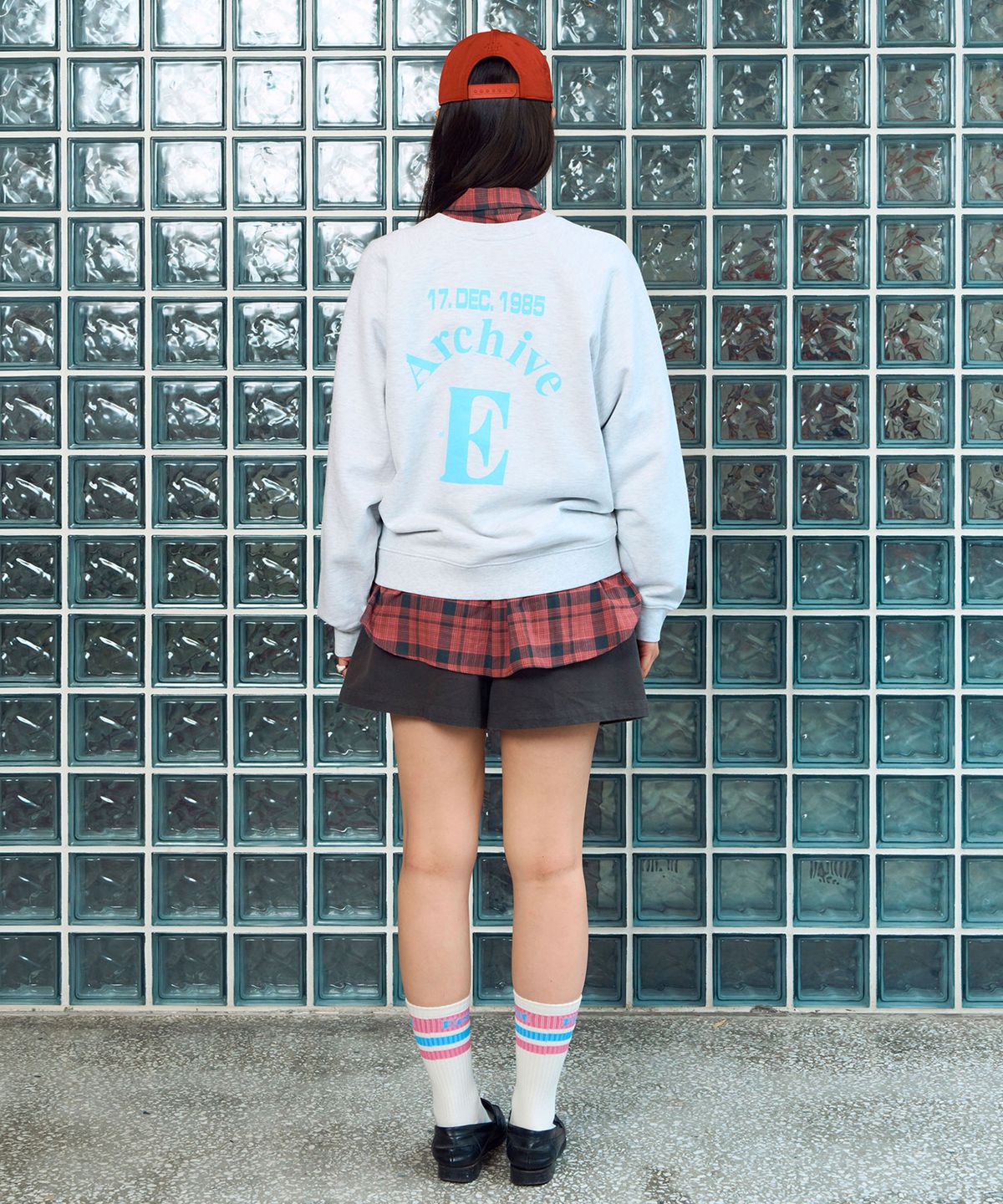 이우트(EEUT) EEUTS JAM SWEATSHIRT / MELANGE WHITE