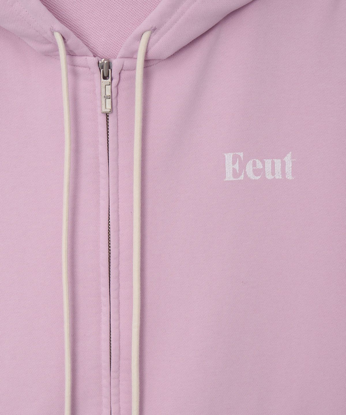 이우트(EEUT) EEUT BASIC WASHED SWEAT ZIP-UP / LIGHT PINK