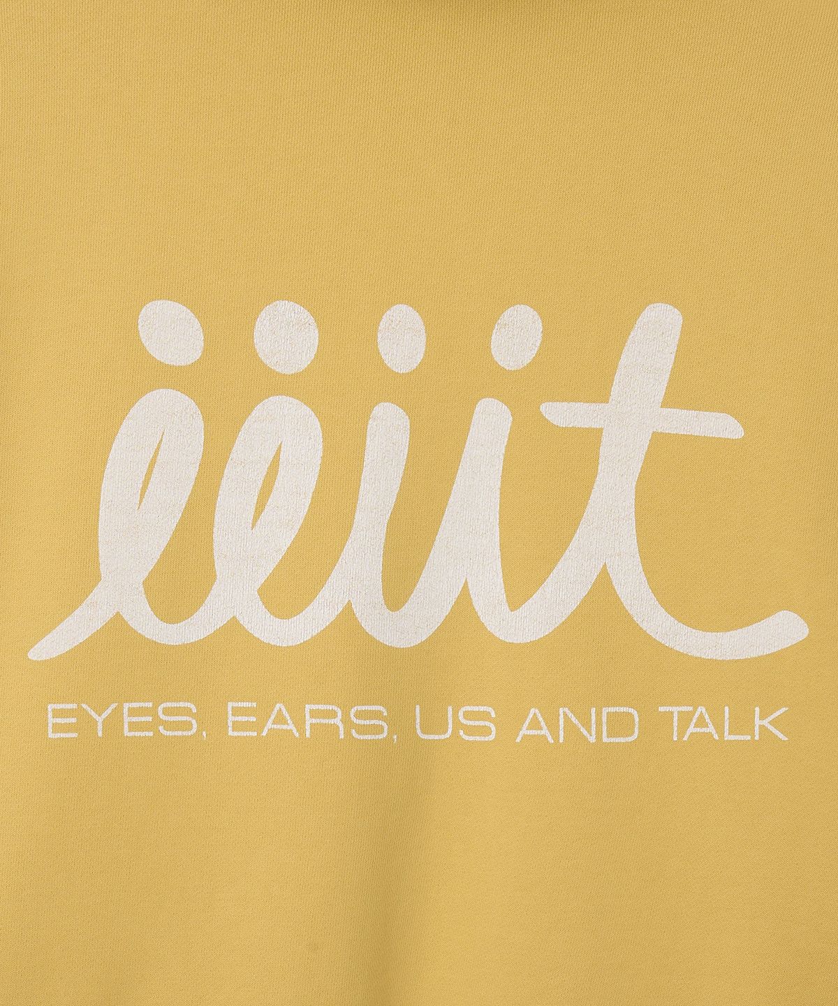 이우트(EEUT) EEUT BASIC WASHED SWEAT ZIP-UP / YELLOW