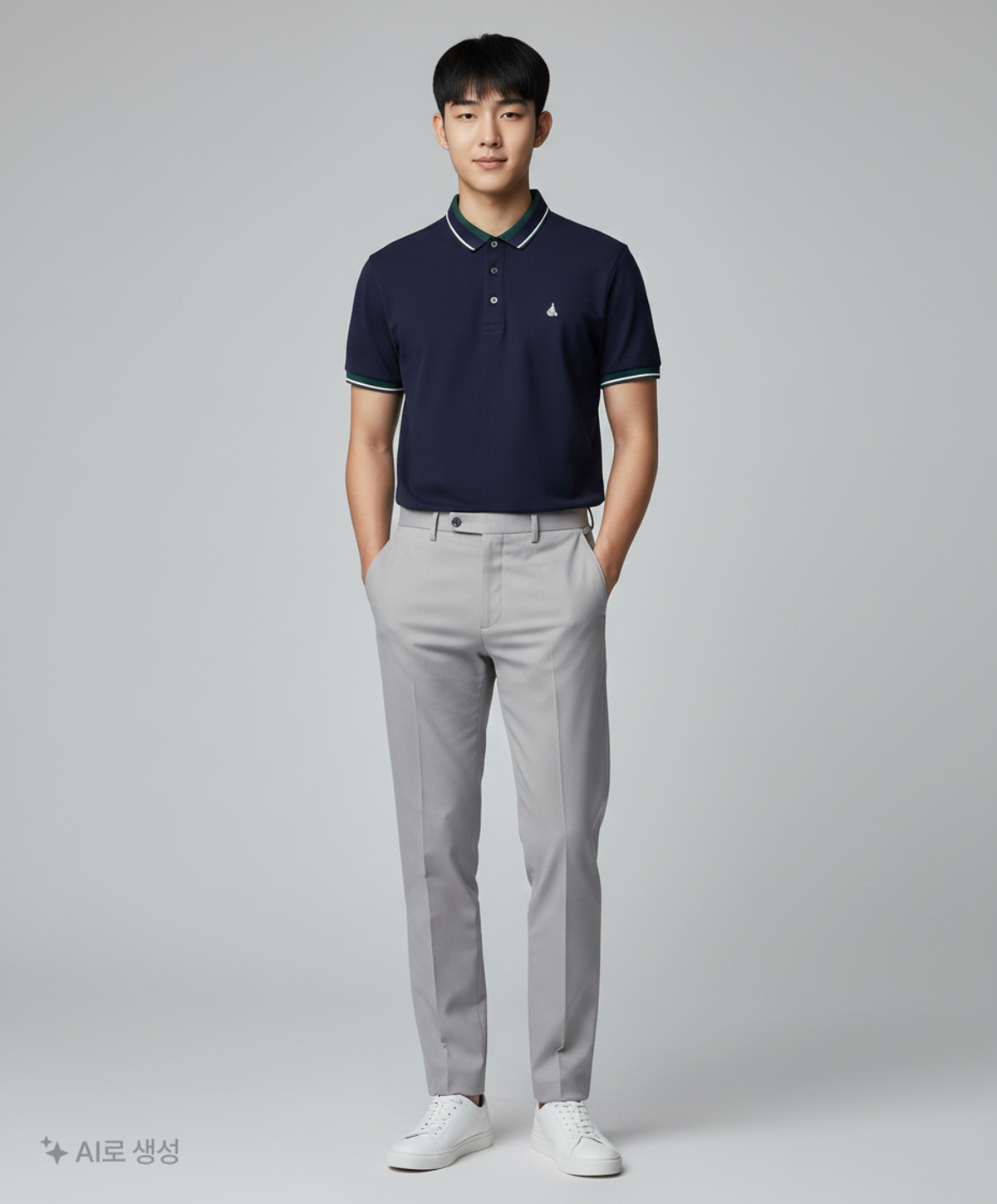 빈폴(BEAN POLE) 피케/카라 티셔츠 100