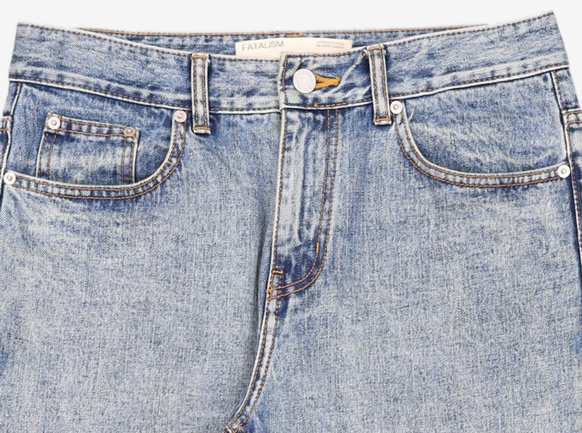 페이탈리즘(FATALISM) EVENT middle blue  ordinary crop  fit #0091 46