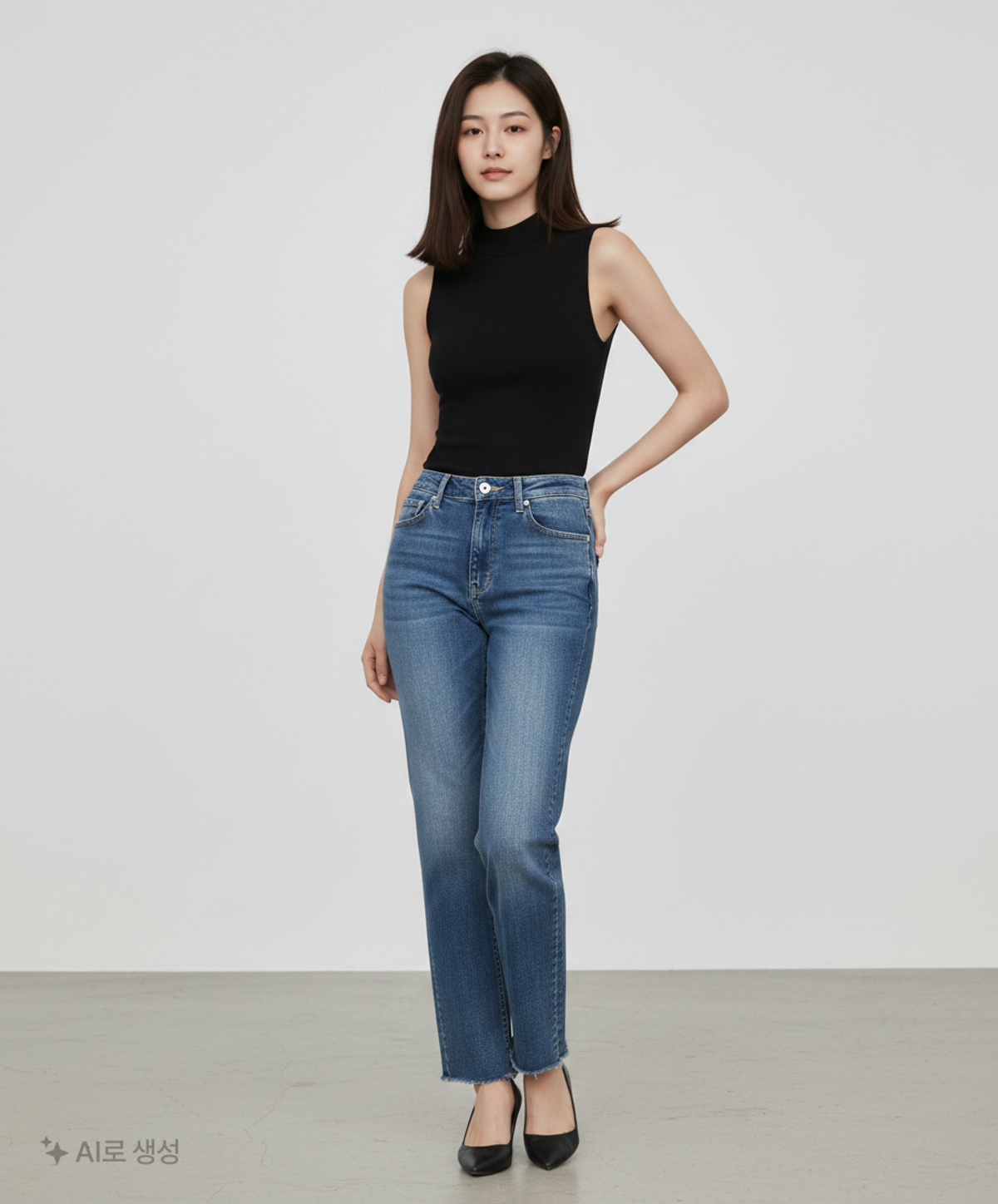 모드나인(MODNINE) 청/데님 팬츠 31