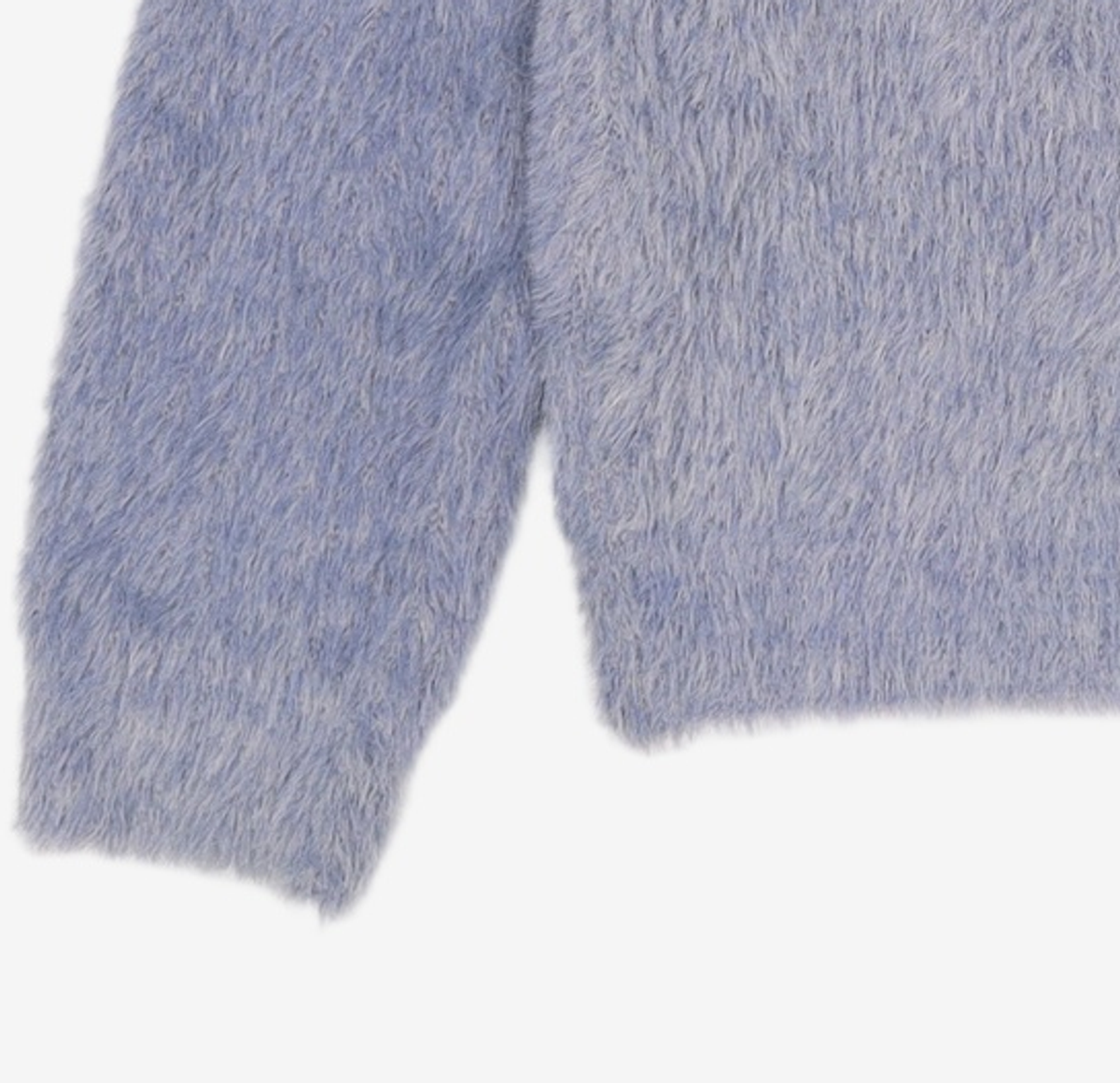 노매뉴얼(NOMANUAL) (시그니처종료)CROPPED HAIRY KNIT - 5 COLOR M