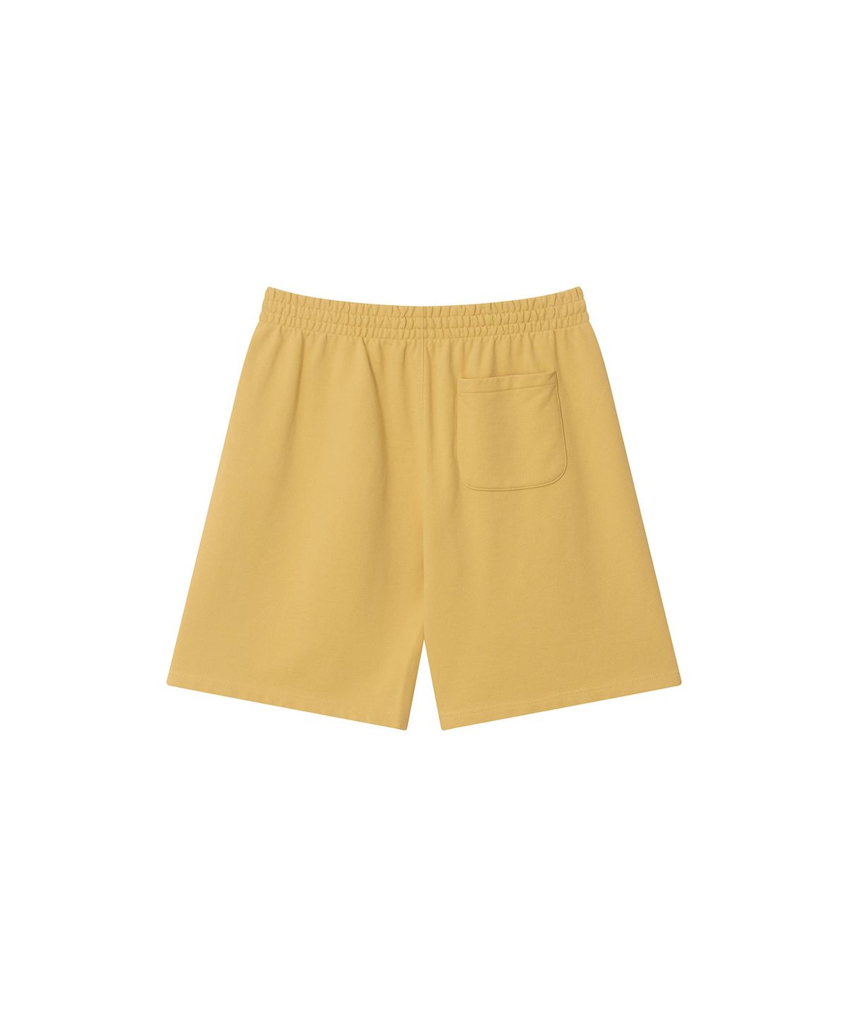 이우트(EEUT) EEUT BASIC WASHED SWEAT SHORTS / YELLOW