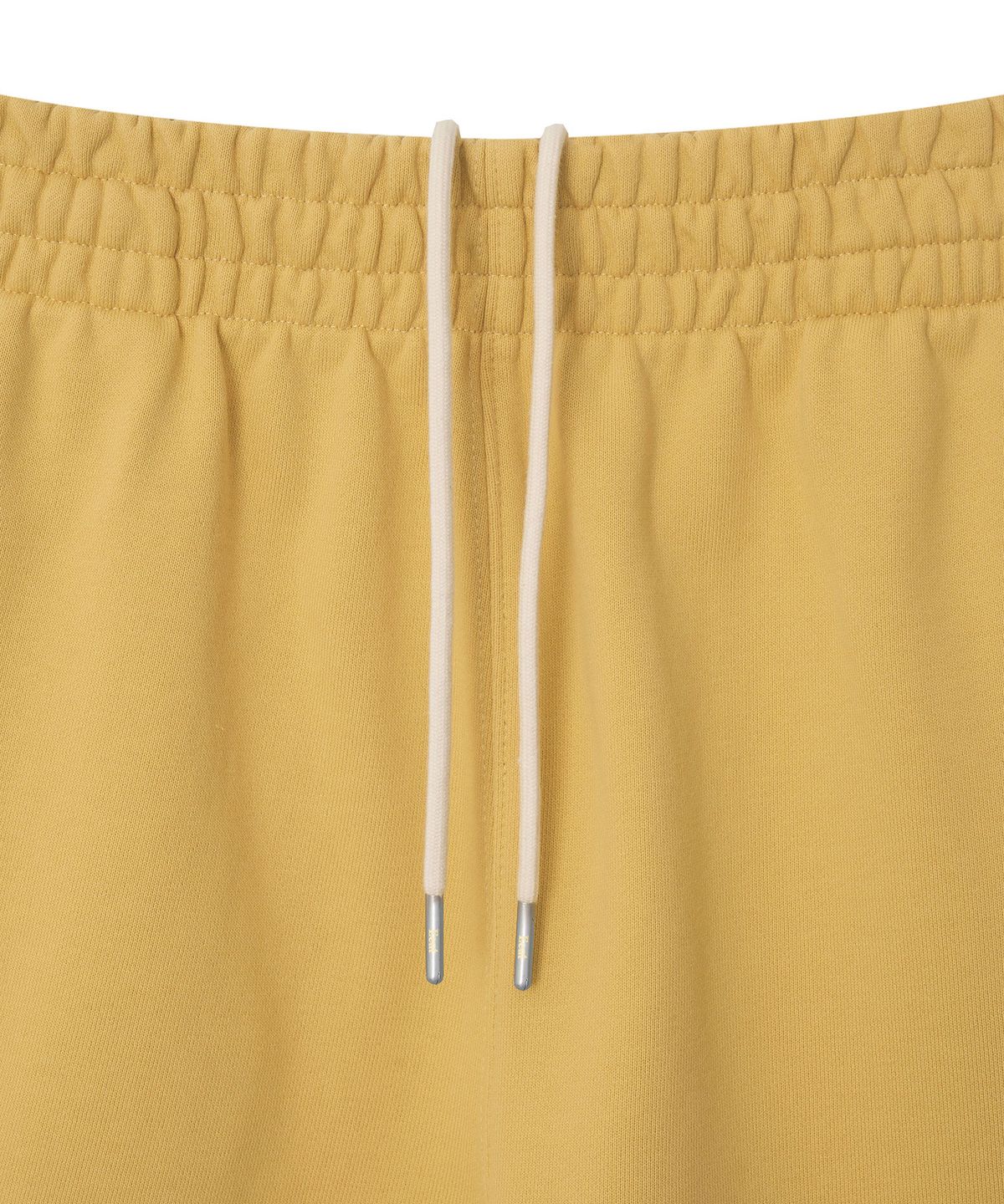 이우트(EEUT) EEUT BASIC WASHED SWEAT SHORTS / YELLOW