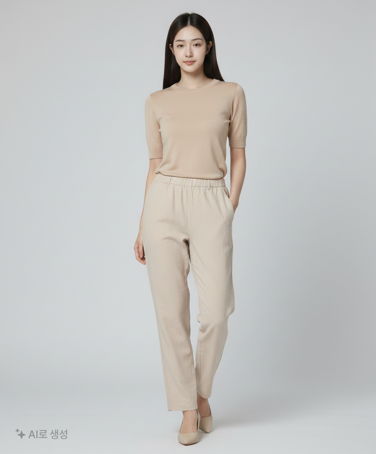 유니클로(UNIQLO) 코튼 팬츠 S