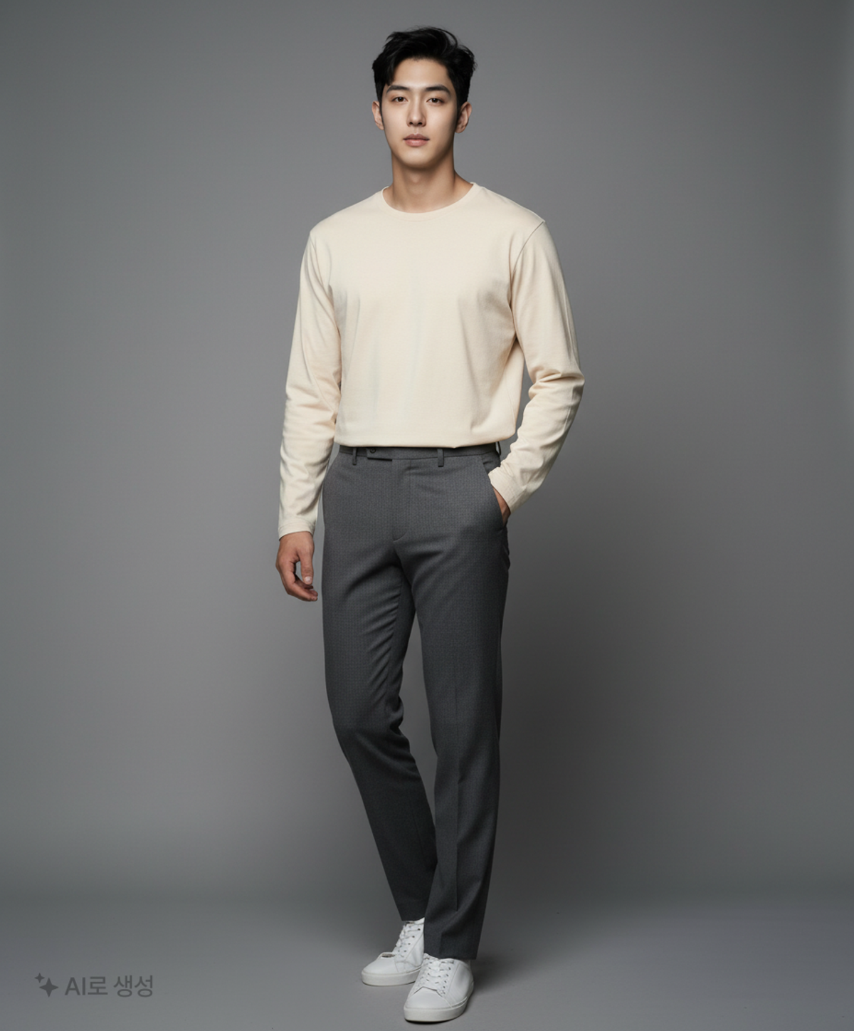 무신사 스탠다드(MUSINSA STANDARD) 긴소매 티셔츠 L