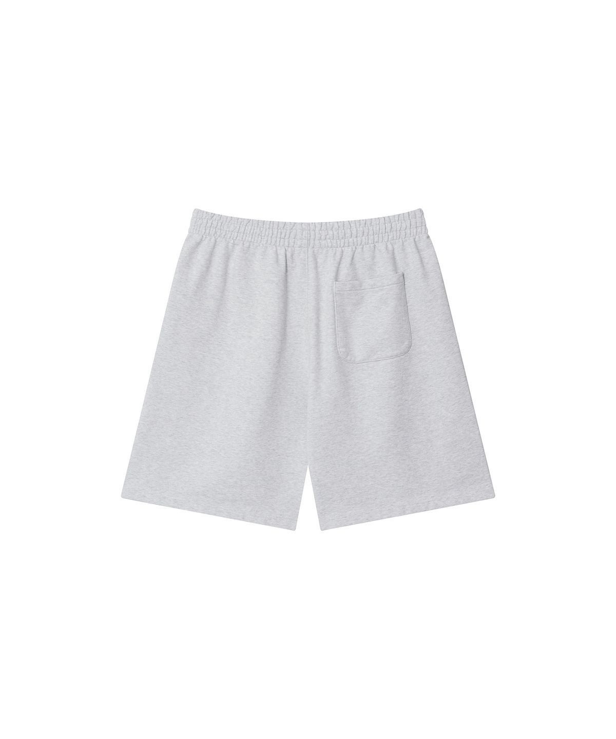 이우트(EEUT) EEUT BASIC WASHED SWEAT SHORTS / MELANGE WHITE