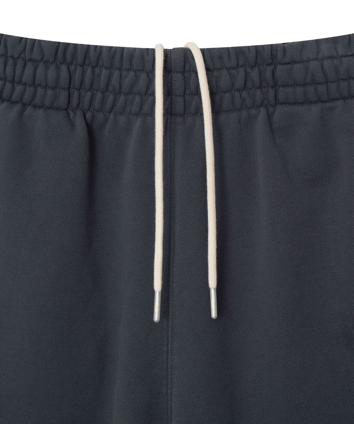 이우트(EEUT) EEUT BASIC WASHED SWEAT SHORTS / CHARCOAL
