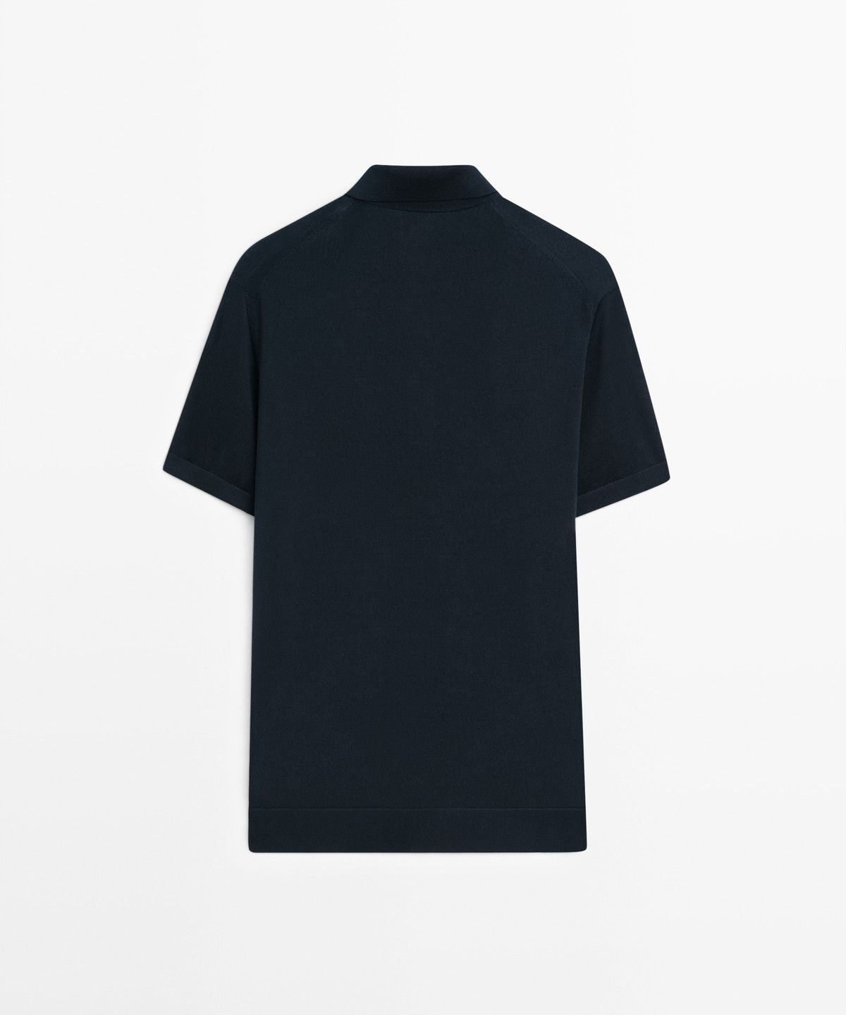 마시모두띠(MASSIMO DUTTI) 울 블렌드 니트 폴로