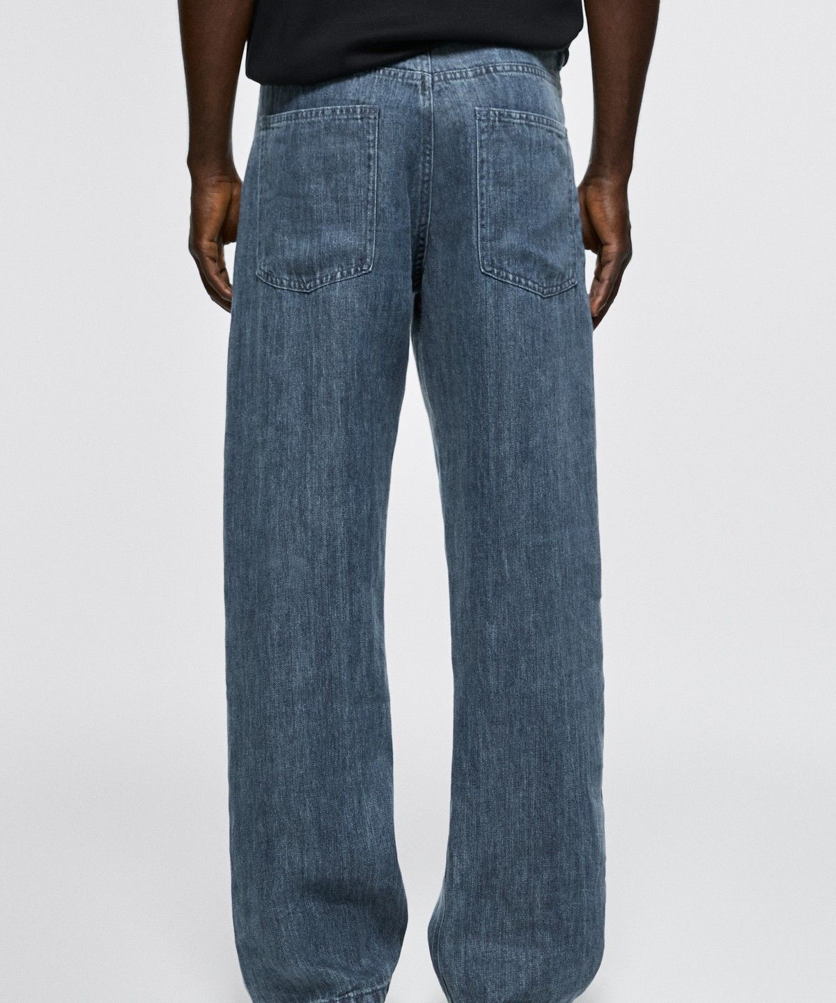 마시모두띠(MASSIMO DUTTI) 와이드 핏 진