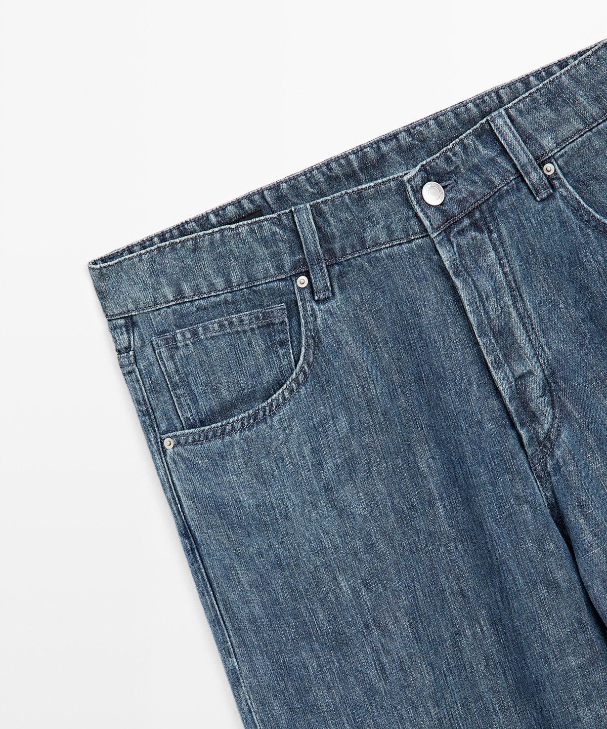 마시모두띠(MASSIMO DUTTI) 와이드 핏 진