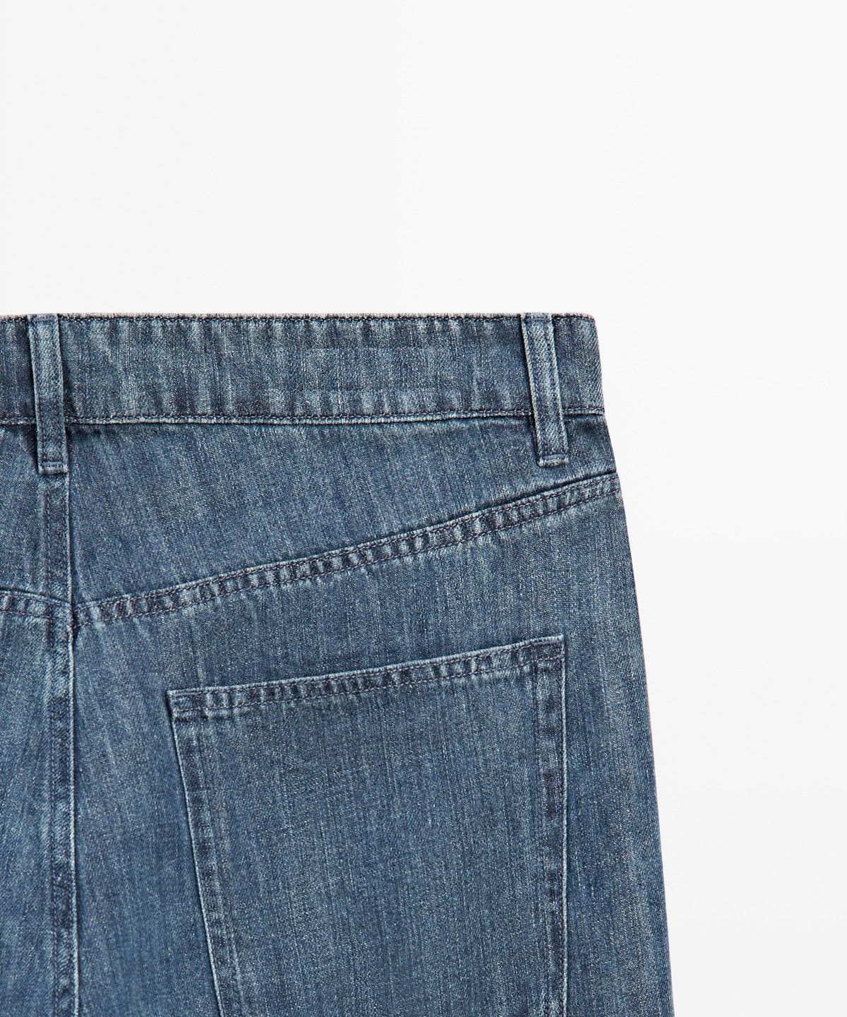 마시모두띠(MASSIMO DUTTI) 와이드 핏 진