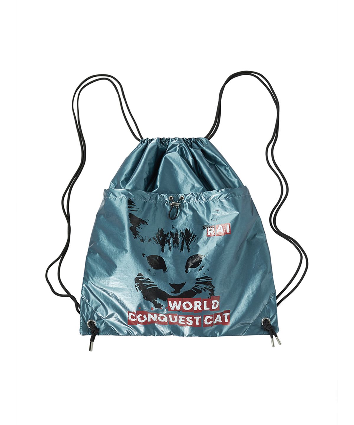 레이몬트(RAIMENT) Rai Cat Gym Sack_TEAL BLUE