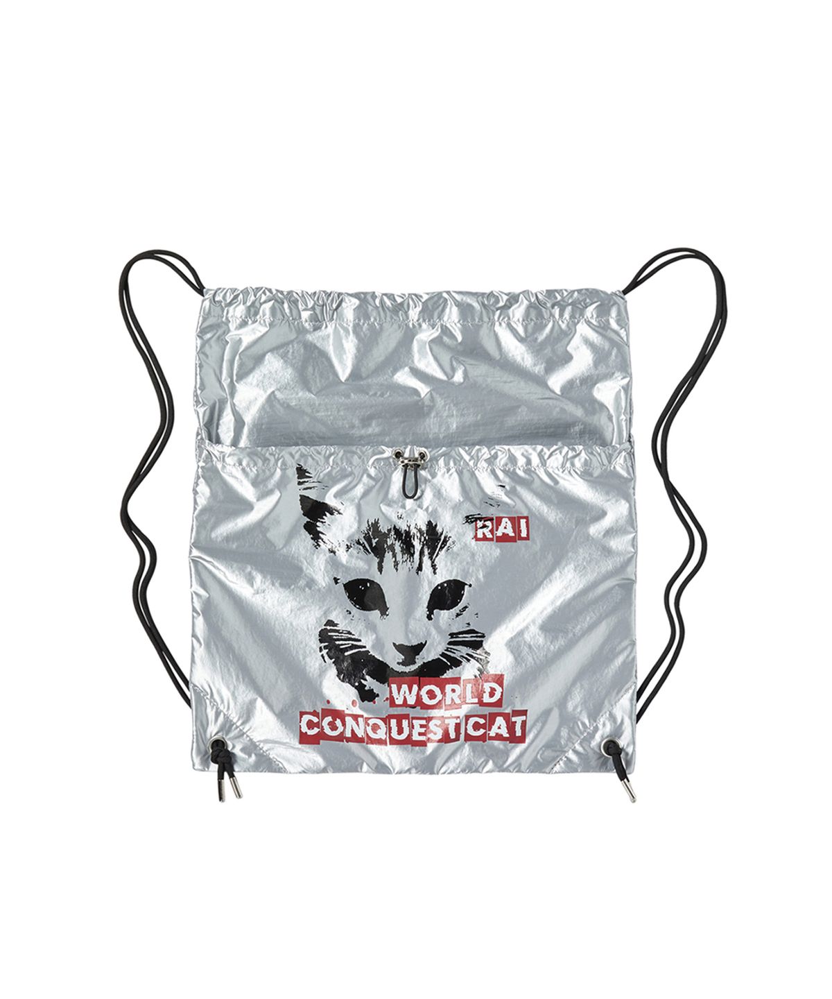 레이몬트(RAIMENT) Rai Cat Gym Sack_SILVER