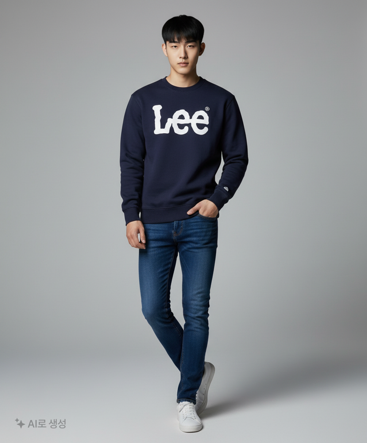 리(LEE) 맨투맨/스웨트셔츠 L