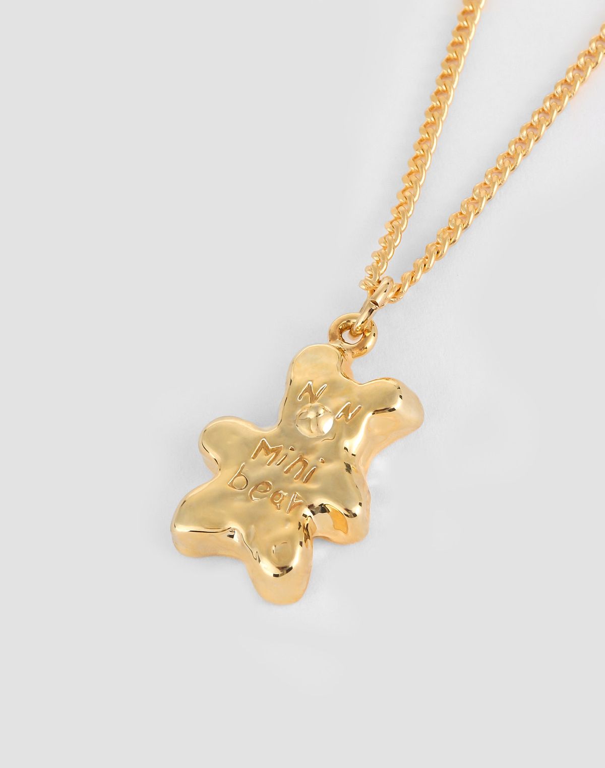 논논(NONENON) MINI BEAR2 SILVER925 (18K GOLD PLATED)