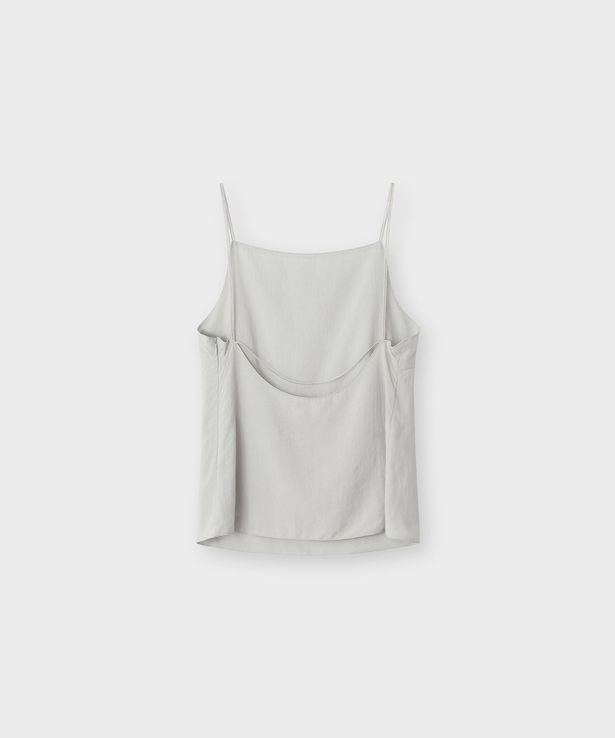 더 릴(THE LILLE) Reah Back Line Blouse_Light Gray