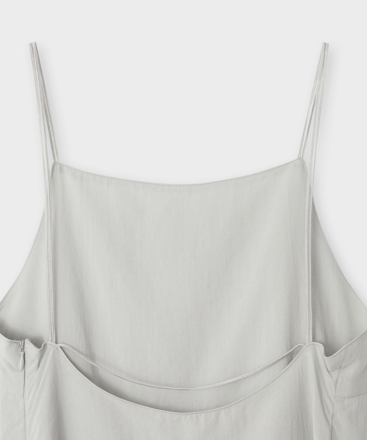 더 릴(THE LILLE) Reah Back Line Blouse_Light Gray