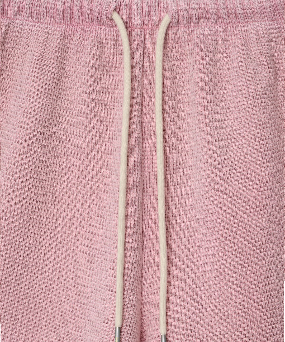 이우트(EEUT) PIGMENT WAFFLE SHORTS / LIGHT PINK