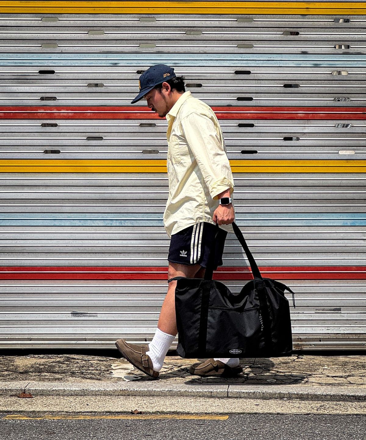 이스트팩(EASTPAK) 애슬래저토트 Athleisure Black